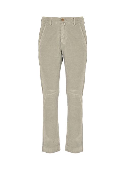 Pantalone Mantova a costine Grigio HAND PICKED | MANTOVAC 02077  S921_Grigio Cenere